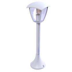 Lampa ogrodowa stojąca Fox 1xE27 Duża Biały Lampa ogrodowa stojąca Fox 1xE27 Duża Biały