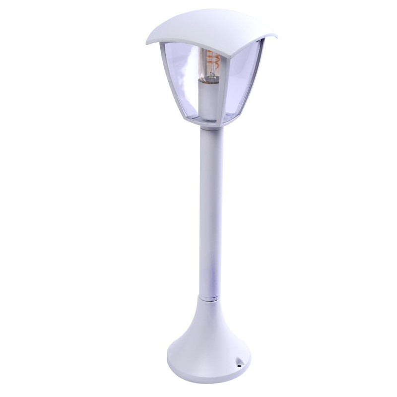 Lampa ogrodowa stojąca Fox 1xE27 Duża Biały Lampa ogrodowa stojąca Fox 1xE27 Duża Biały