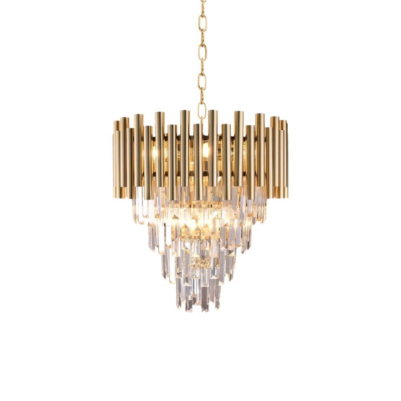 Żyrandol MADISON GOLD 9xE14 Żyrandol MADISON GOLD 9xE14
