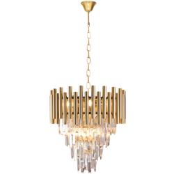 Żyrandol MADISON GOLD 9xE14 Żyrandol MADISON GOLD 9xE14