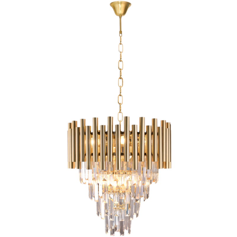 Żyrandol MADISON GOLD 9xE14 Żyrandol MADISON GOLD 9xE14