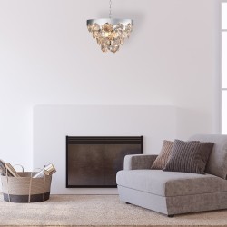 Żyrandol GRACE CHROME 6xE14 Żyrandol GRACE CHROME 6xE14