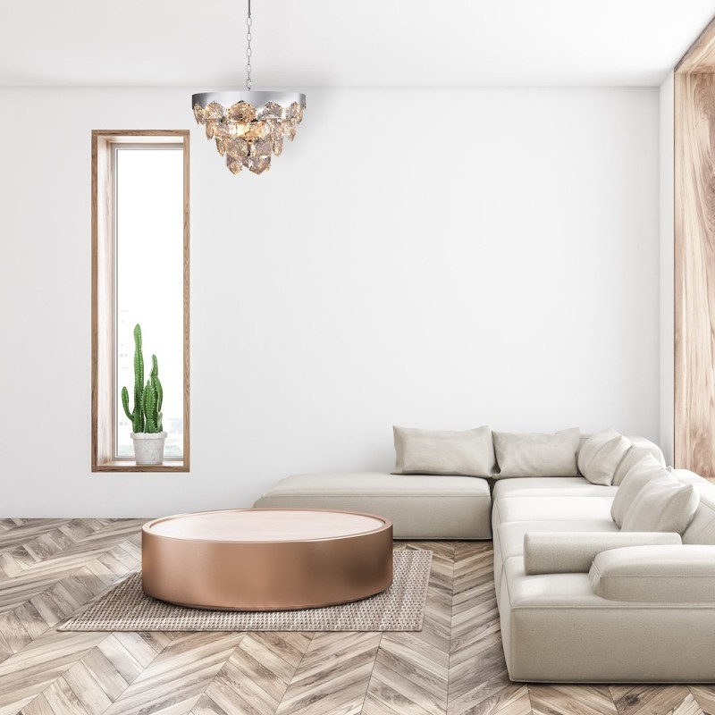 Żyrandol GRACE CHROME 6xE14 Żyrandol GRACE CHROME 6xE14