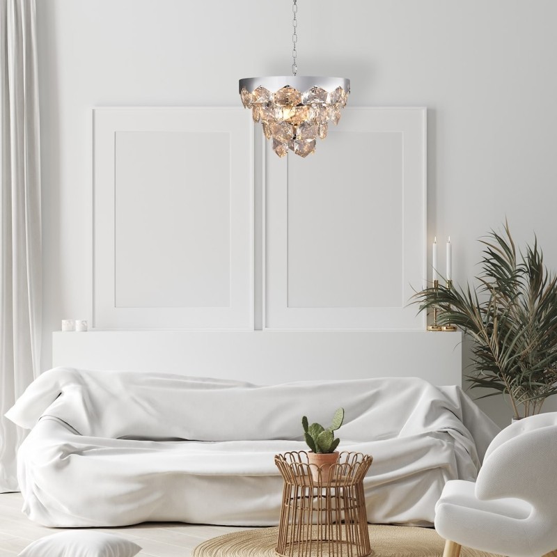 Żyrandol GRACE CHROME 6xE14 Żyrandol GRACE CHROME 6xE14