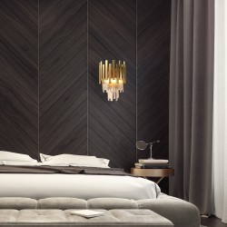 Aplique de pared ASPEN GOLD 2xE14 Aplique de pared ASPEN GOLD 2xE14