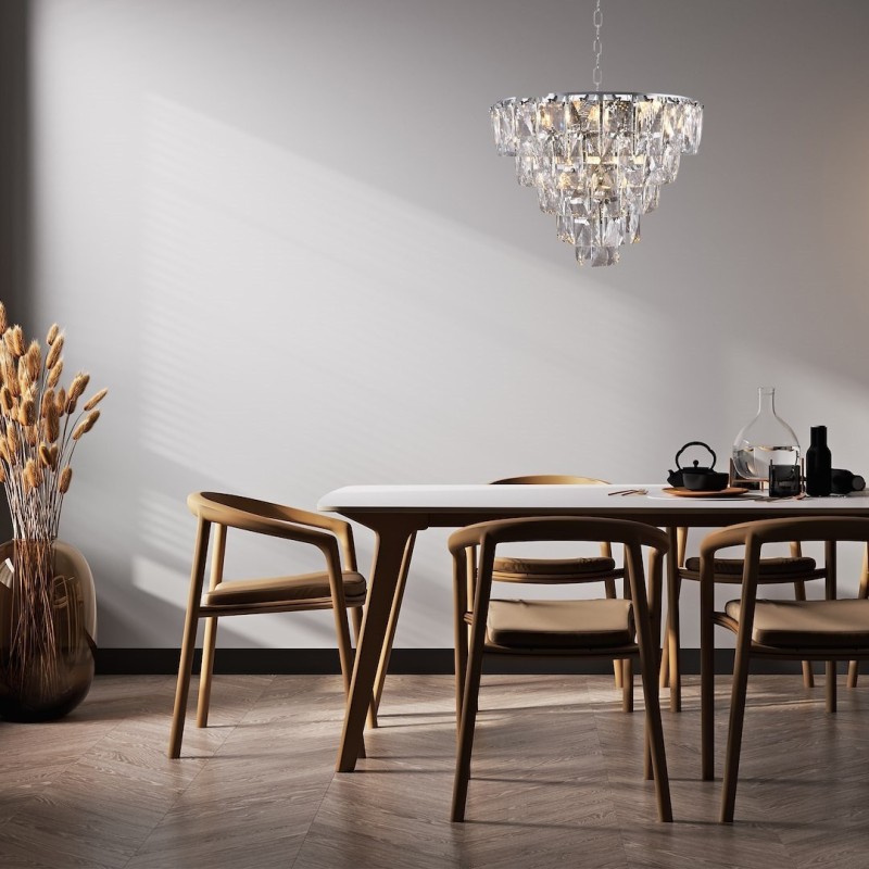 Chelsea Chrome Chandelier 6xE14 Chelsea Chrome Chandelier 6xE14