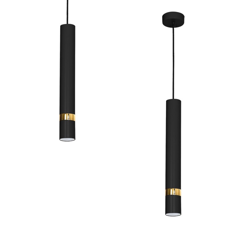 JOKER BLACK/GOLD Pendant Lamp 1xGU10