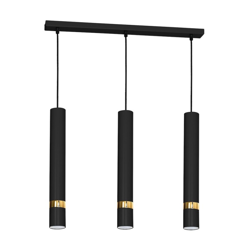 JOKER BLACK/GOLD Pendant Lamp 3xGU10
