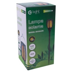 Lampka Solarna Imitująca Płomień Lampka Solarna Imitująca Płomień