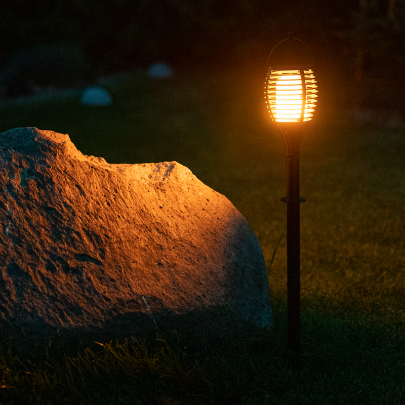 Lampka Solarna Imitująca Płomień Lampka Solarna Imitująca Płomień