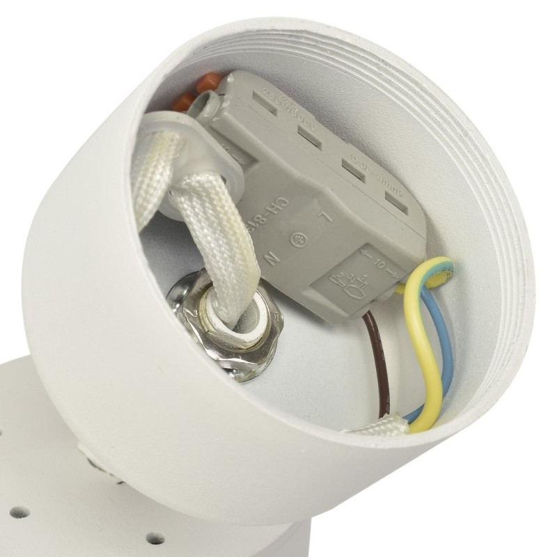 White Mica Spot Fixture 1xGU10 White Mica Spot Fixture 1xGU10