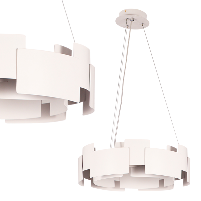 TORINO WHITE 24W LED pendant lamp