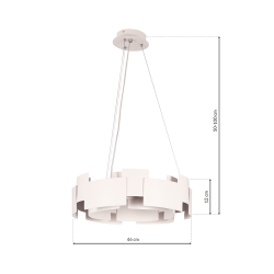Lampa wisząca TORINO WHITE 24W LED Lampa wisząca TORINO WHITE 24W LED