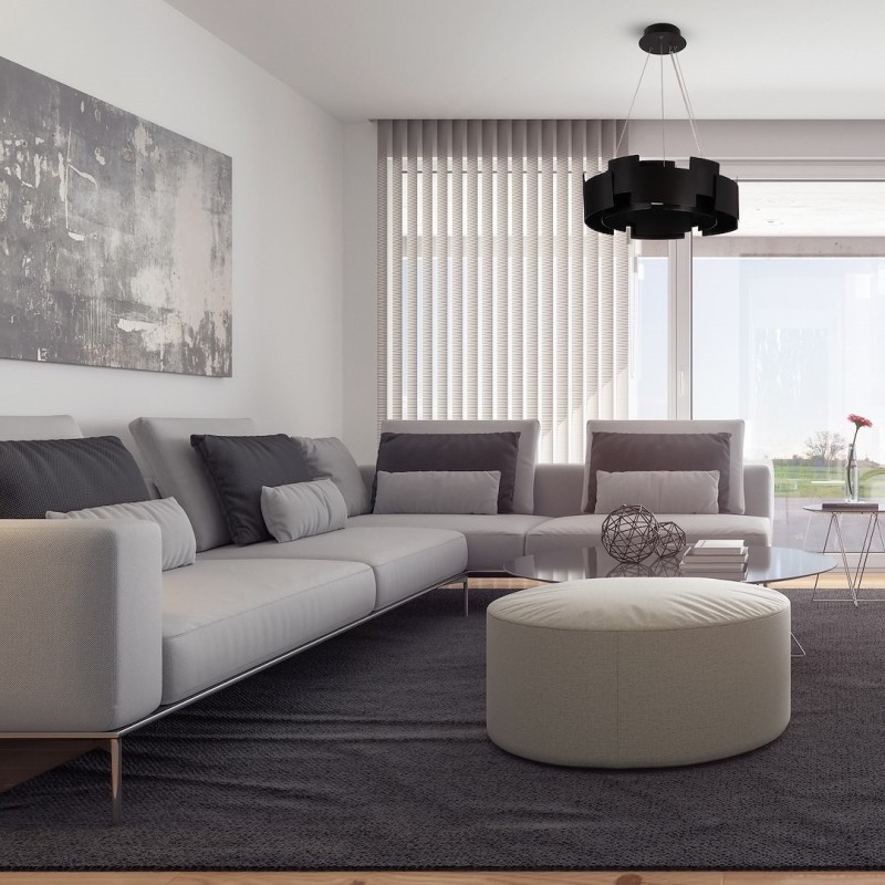 Lampa wisząca TORINO BLACK 24W LED Lampa wisząca TORINO BLACK 24W LED