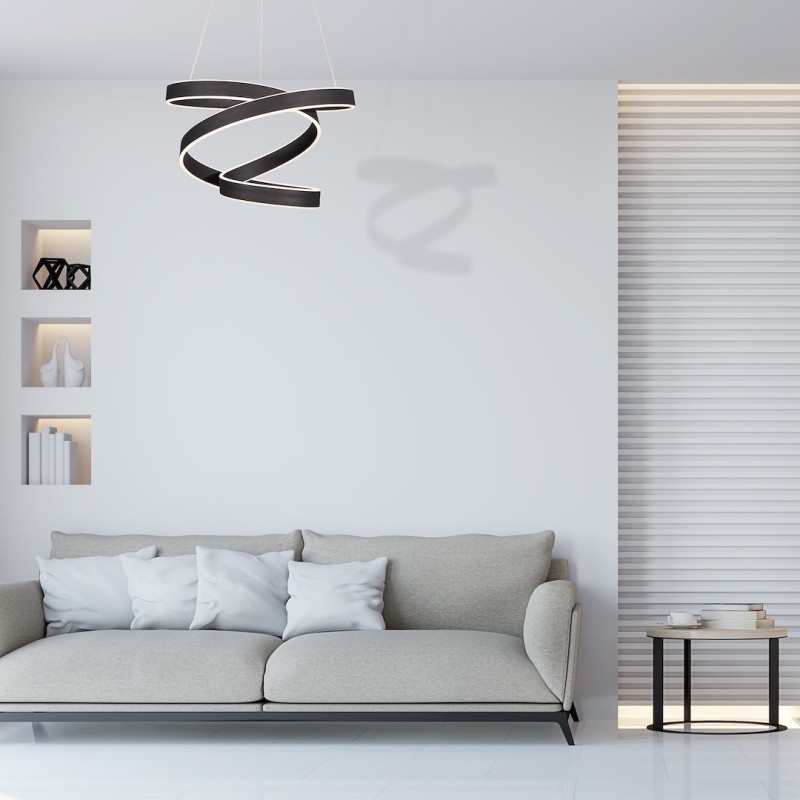 ANDROMEDA BLACK 100W LED Pendant Lamp ANDROMEDA BLACK 100W LED Pendant Lamp