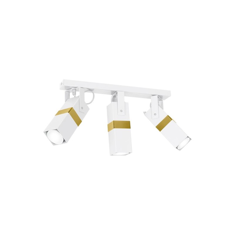 Vidar Ceiling Lamp 3xGU10 White/Gold