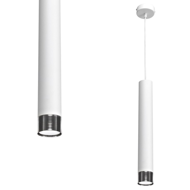 DANI WHITE/CHROME pendant lamp 1xGU10