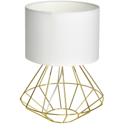 Lampa stojąca LUPO WITE/GOLD 1xE27 Lampa stojąca LUPO WITE/GOLD 1xE27