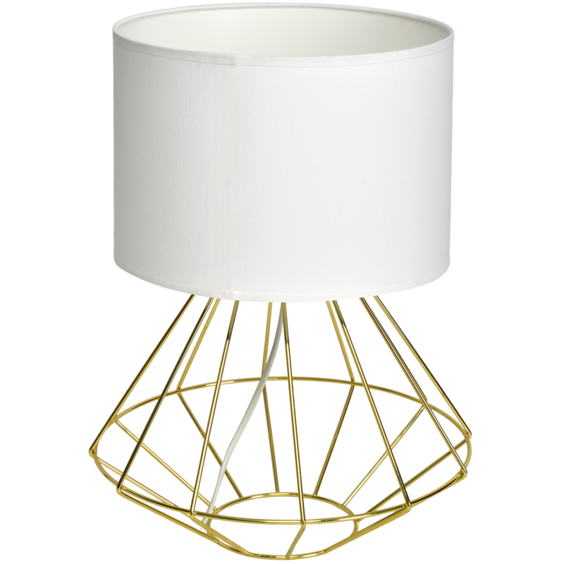 Lampa stojąca LUPO WITE/GOLD 1xE27 Lampa stojąca LUPO WITE/GOLD 1xE27
