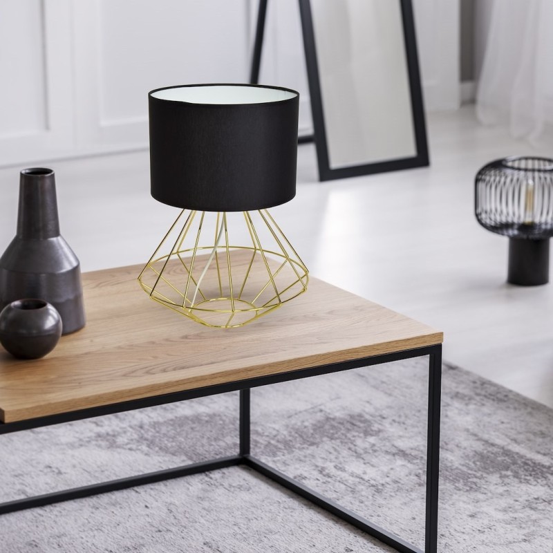 Lampa stojąca LUPO BLACK/GOLD 1xE27 Lampa stojąca LUPO BLACK/GOLD 1xE27