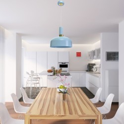 Lampa wisząca MALMO BLUE 1xE27 Lampa wisząca MALMO BLUE 1xE27