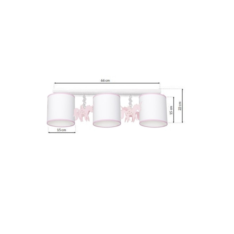 Ceiling lamp UNI 3xE27 Ceiling lamp UNI 3xE27