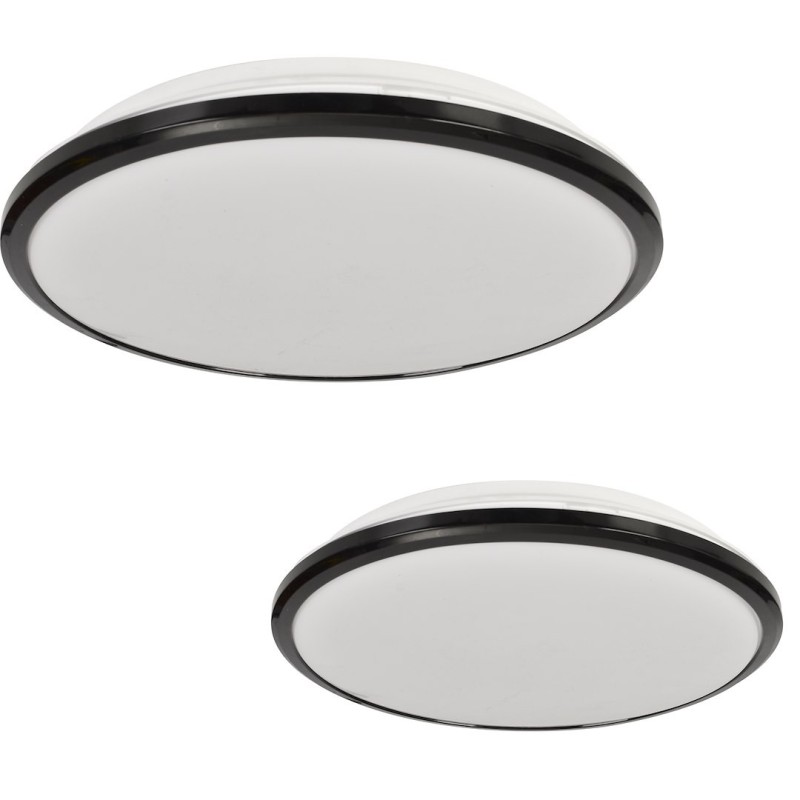 Plafon TERMA BLACK 24W LED IP44 Ø360 mm Plafon TERMA BLACK 24W LED IP44 Ø360 mm