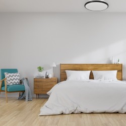 Стеля TERMA BLACK 24W LED IP44 Ø360 мм Стеля TERMA BLACK 24W LED IP44 Ø360 мм
