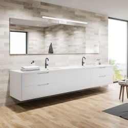 Aplique Shine 80cm 15W LED Blanco Aplique Shine 80cm 15W LED Blanco