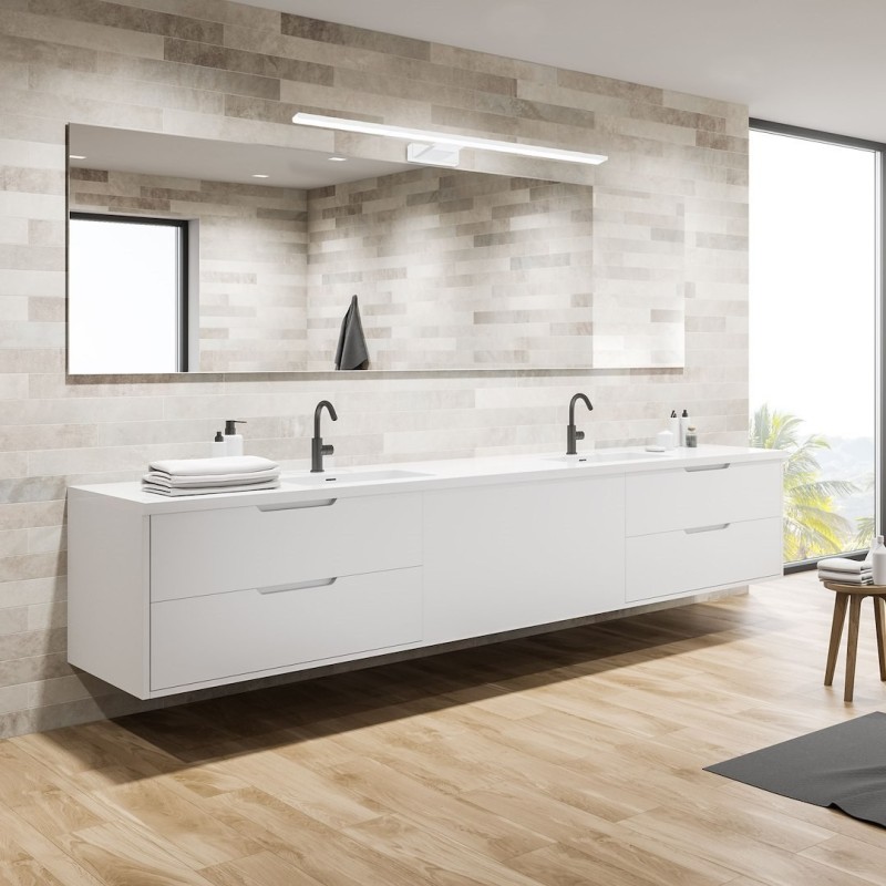 Aplique Shine 80cm 15W LED Blanco Aplique Shine 80cm 15W LED Blanco
