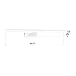 Kinkiet Shine 80cm 15W LED Biały Kinkiet Shine 80cm 15W LED Biały