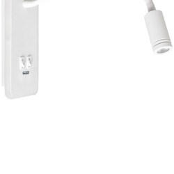 BASE 8W+2W WHITE night lamp BASE 8W+2W WHITE night lamp