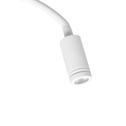 Lampka nocna BASE 8W+2W WHITE Lampka nocna BASE 8W+2W WHITE