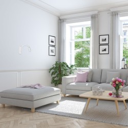 Lampka nocna BASE 8W+2W WHITE Lampka nocna BASE 8W+2W WHITE