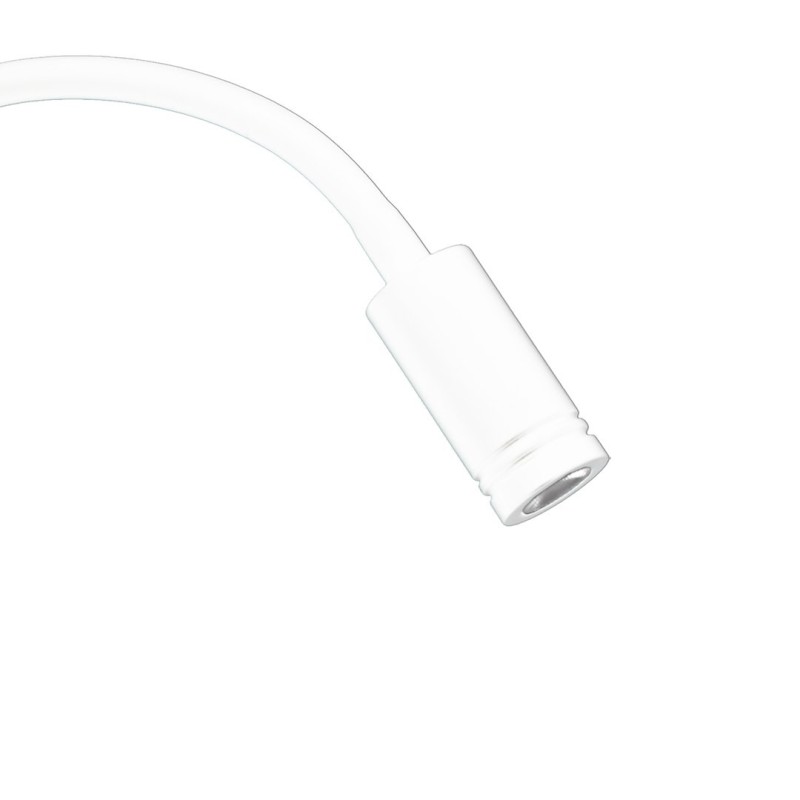Lampka nocna BASE 8W+2W WHITE Lampka nocna BASE 8W+2W WHITE