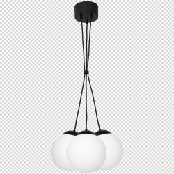 Lampa wisząca LIMA BLACK 3xE14 Lampa wisząca LIMA BLACK 3xE14