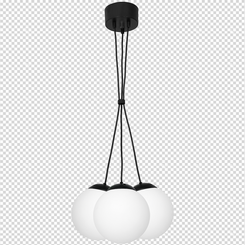 Lampa wisząca LIMA BLACK 3xE14 Lampa wisząca LIMA BLACK 3xE14