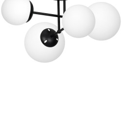 Lampa sufitowa LIMA BLACK 4xE14 Lampa sufitowa LIMA BLACK 4xE14