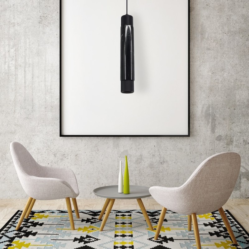 Lampa wisząca MARBLE BLACK 1xGU10 Lampa wisząca MARBLE BLACK 1xGU10