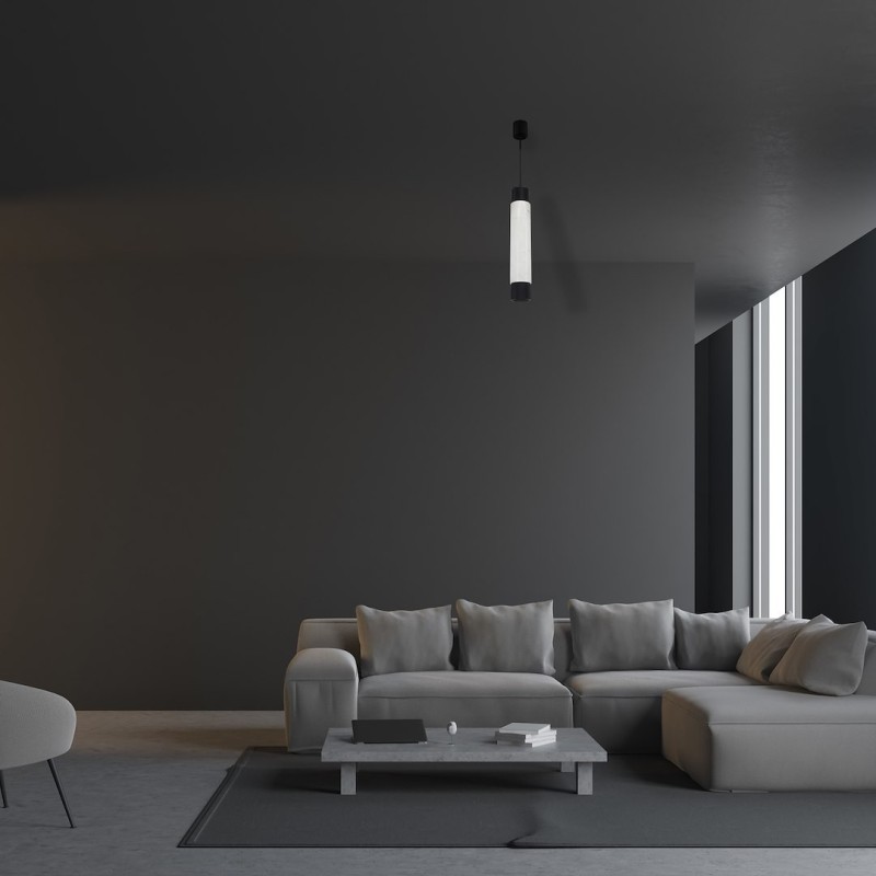 Lampa wisząca MARBLE WHITE/BLACK 1xGU10 Lampa wisząca MARBLE WHITE/BLACK 1xGU10