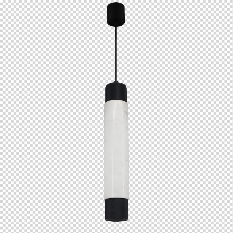 Lampa wisząca MARBLE WHITE/BLACK 1xGU10 Lampa wisząca MARBLE WHITE/BLACK 1xGU10