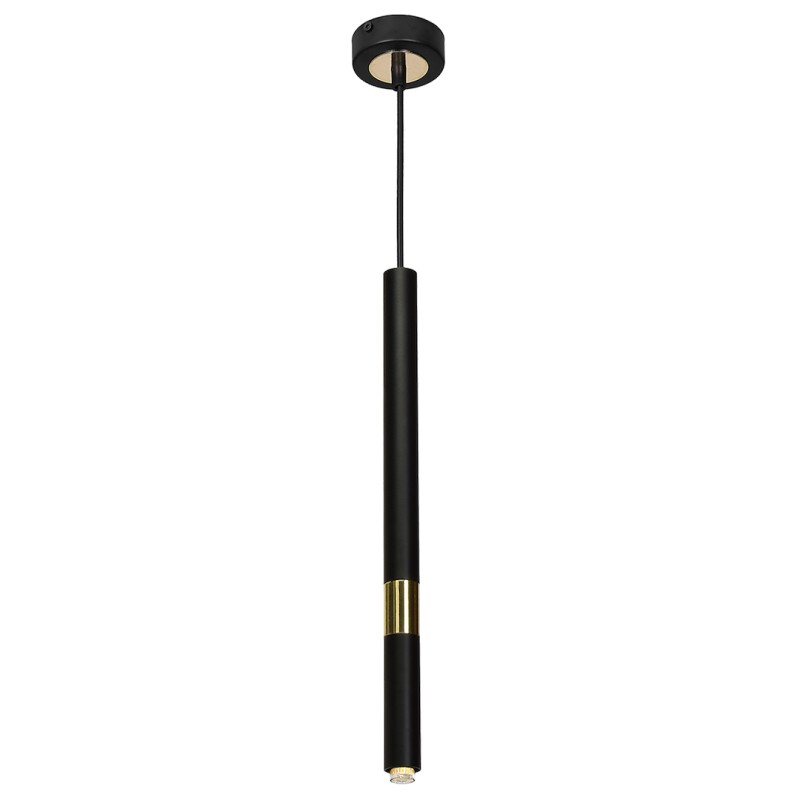 Lampa wisząca MONZA BLACK/GOLD 1xG9 8W Lampa wisząca MONZA BLACK/GOLD 1xG9 8W