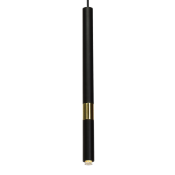 Lampa wisząca MONZA BLACK/GOLD 1xG9 8W Lampa wisząca MONZA BLACK/GOLD 1xG9 8W