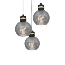 OMEGA BLACK/GOLD Pendant Lamp 3xE27 OMEGA BLACK/GOLD Pendant Lamp 3xE27
