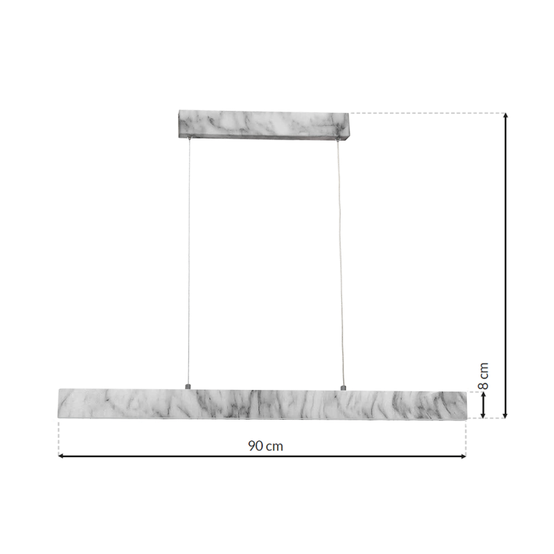 PIERCE WHITE 18W LED pendant lamp PIERCE WHITE 18W LED pendant lamp
