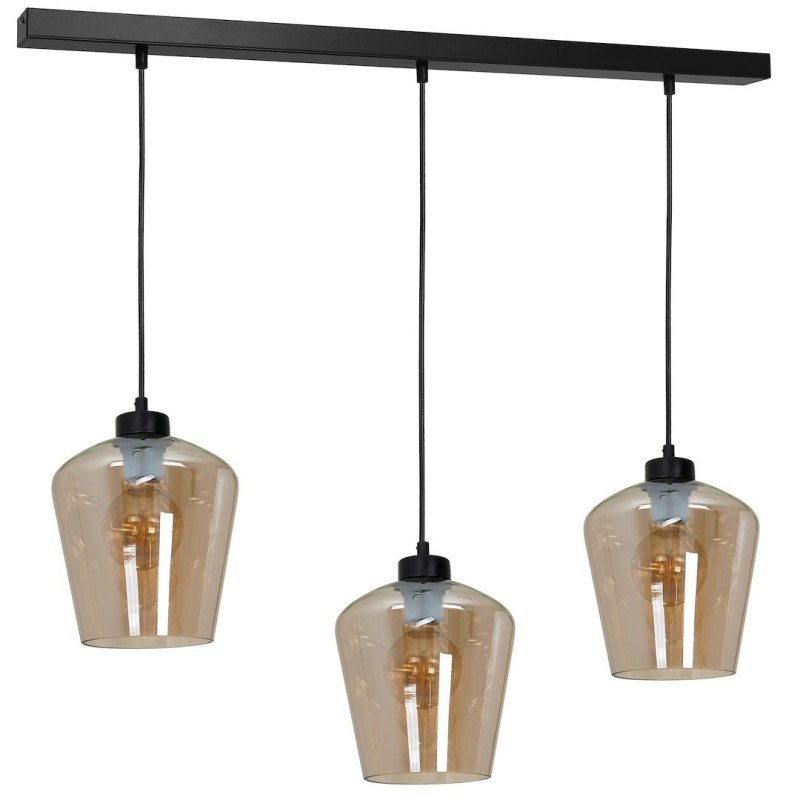 Lampa wisząca SANTIAGO AMBER 3xE27 Lampa wisząca SANTIAGO AMBER 3xE27