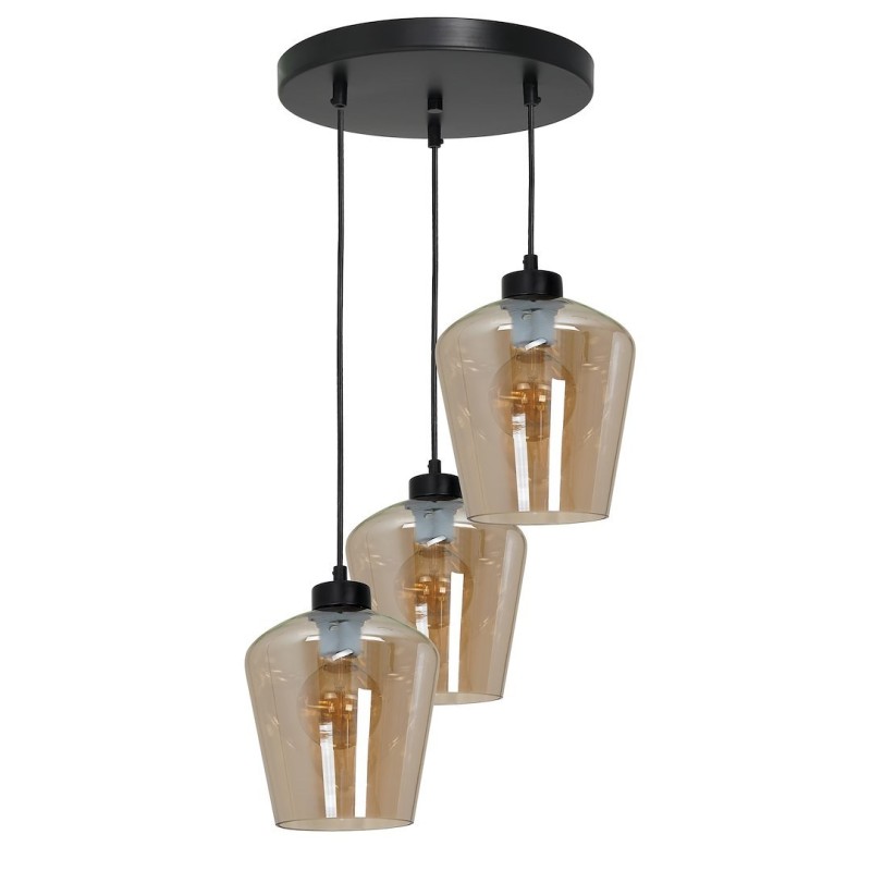 Lampa wisząca SANTIAGO AMBER 3xE27 Lampa wisząca SANTIAGO AMBER 3xE27