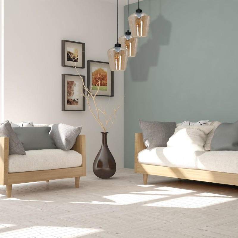 Lampa wisząca SANTIAGO AMBER 3xE27 Lampa wisząca SANTIAGO AMBER 3xE27