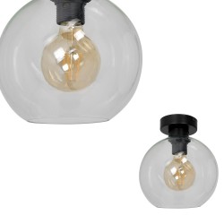 Ceiling lamp SOFIA CLEAR 1xE27