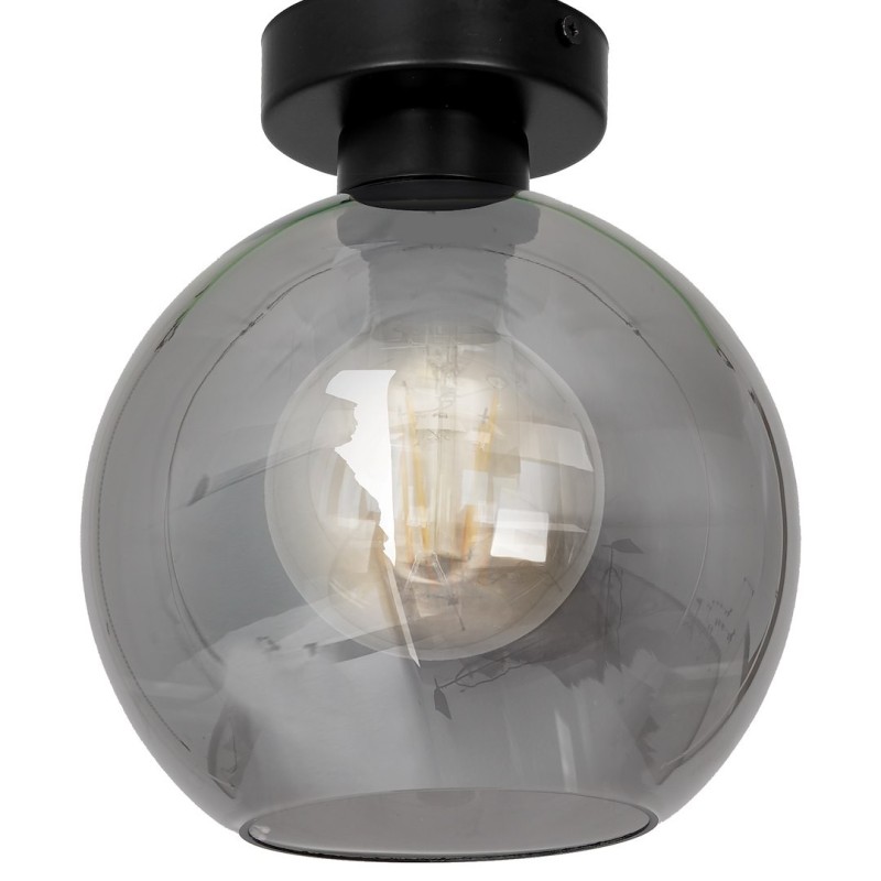 SOFIA SMOKED ceiling lamp 1xE27